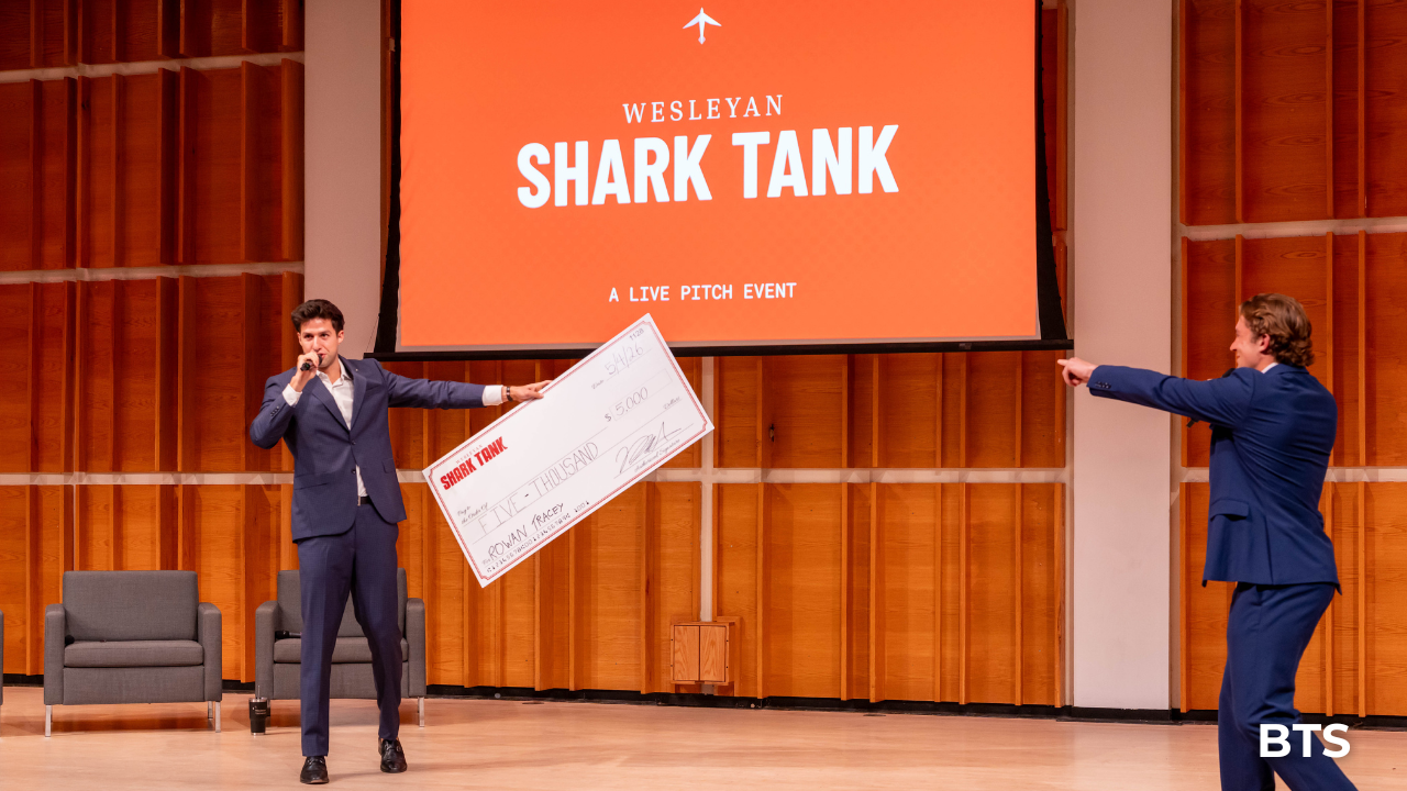 Behind the scenes &mdash; Wesleyan Shark Tank